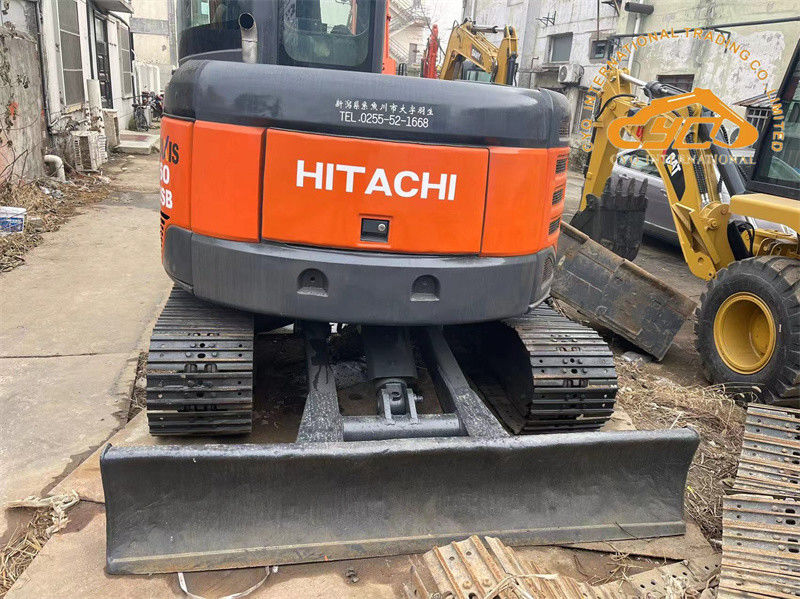 Usado Hitachi ZX60USB Mini Excavator Usado 6 Tonadas Hitachi ZX60 Crawler Excavator