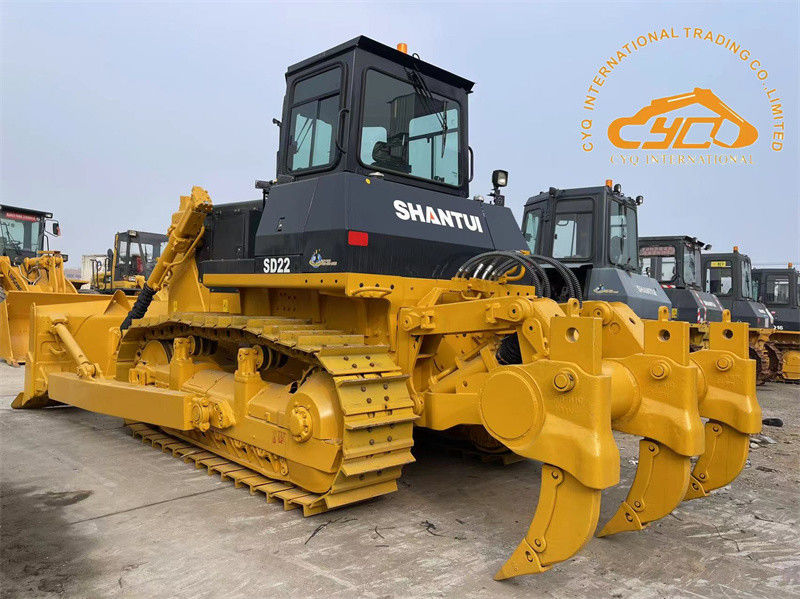 Tipo de rastreador Usado Shantui SD22 Bulldozer Tractor de segunda mão Dozer
