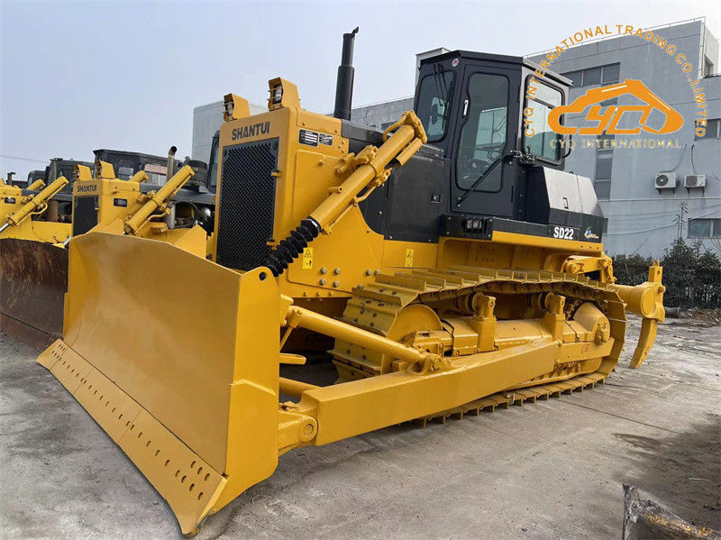 Tipo de rastreador Usado Shantui SD22 Bulldozer Tractor de segunda mão Dozer