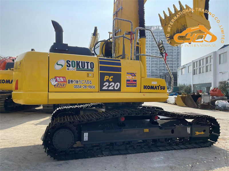 Excelente estado usado Japão Excavator Komatsu PC220-8 Excavator Crawler PC200 PC220