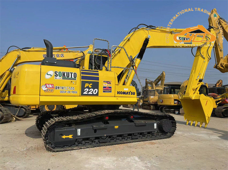 Excelente estado usado Japão Excavator Komatsu PC220-8 Excavator Crawler PC200 PC220