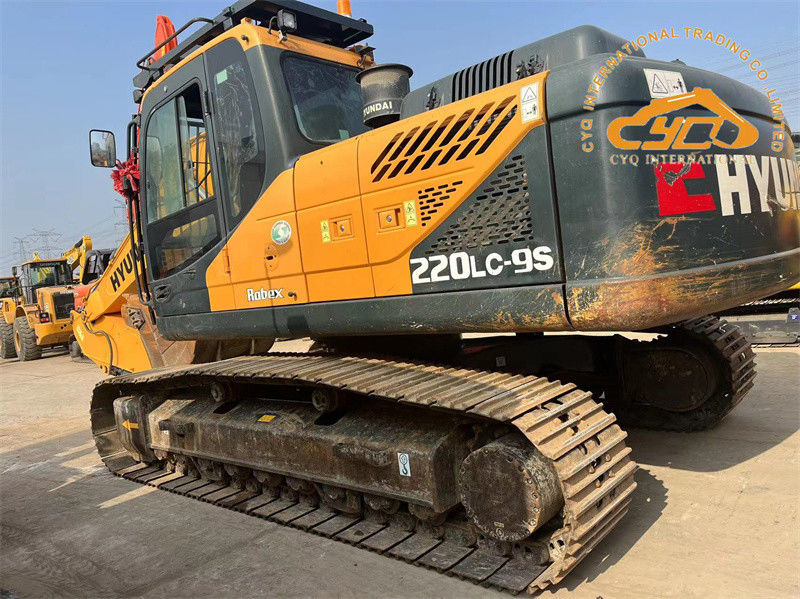 Pintura original Usada Hyundai 220LC-9S Excavatora 22 toneladas Usada Hyundai 220 Digger