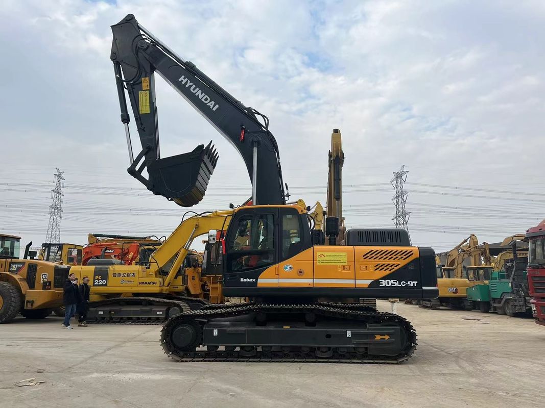 Doosan Hyundai 305lc-9t Excavadoras grandes usadas 30 toneladas Excavadoras grandes usadas Hyundai