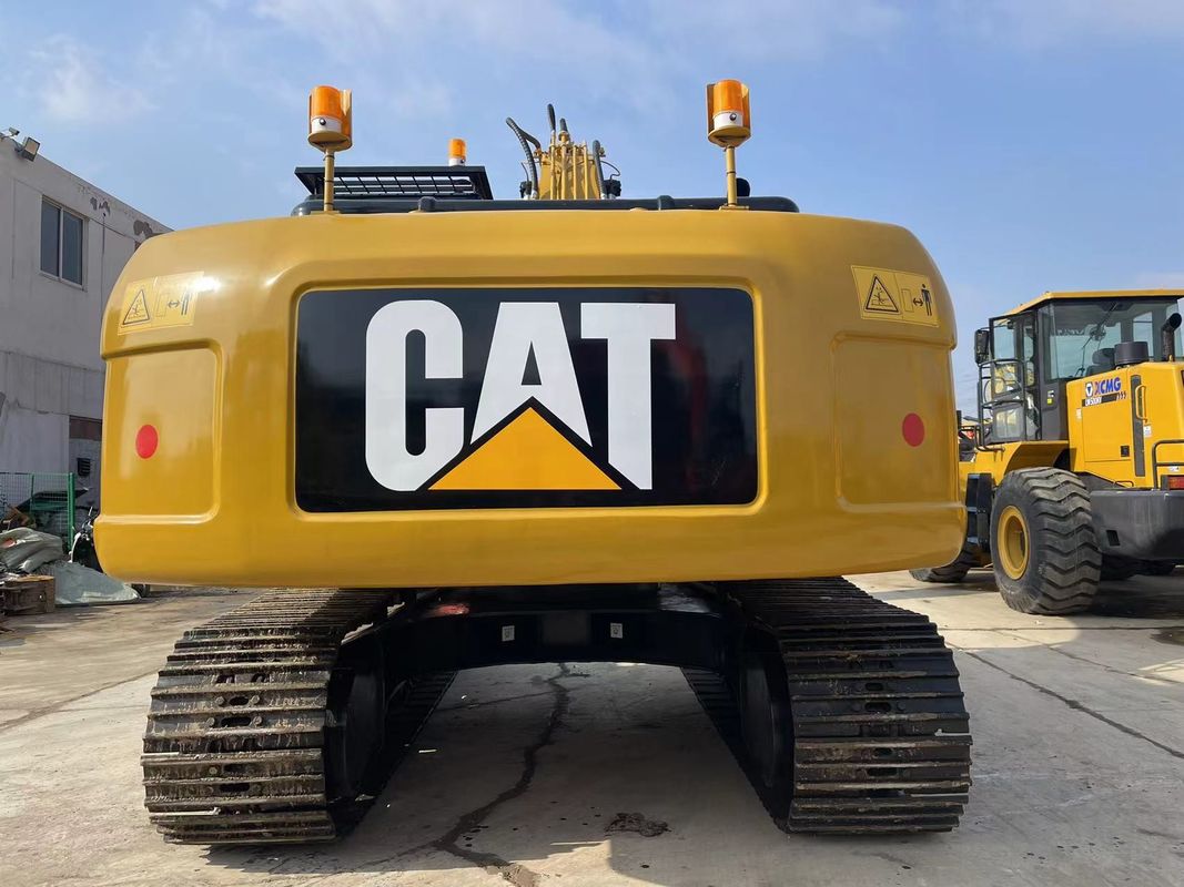 Excavadora usada Caterpillar 320D com injeção 3066 Motor 20 toneladas Excavadora CAT 320 média