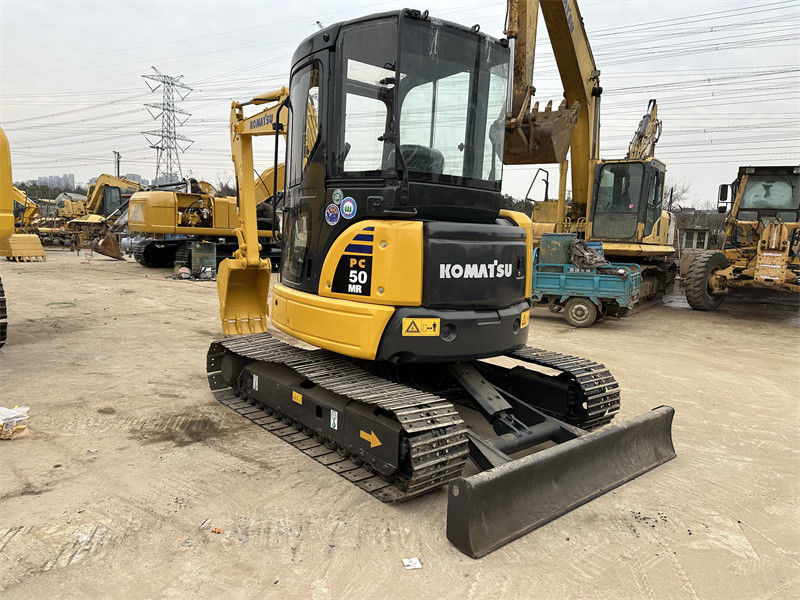 Excavadora mini usada Komatsu PC50MR-2 5 toneladas Excavadora japonesa usada Komatsu PC50