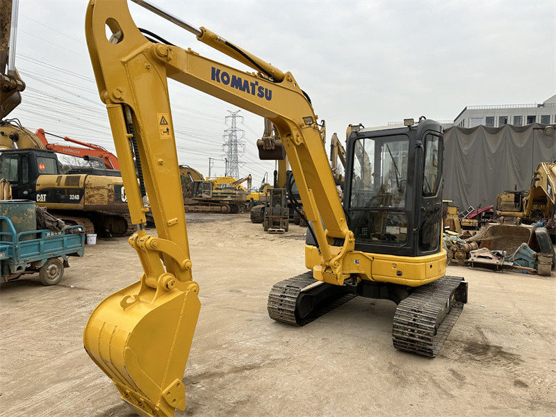 Excavadora mini usada Komatsu PC50MR-2 5 toneladas Excavadora japonesa usada Komatsu PC50