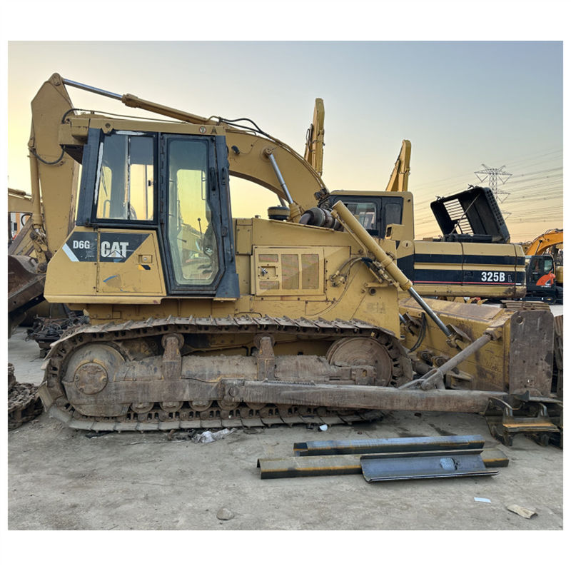 CAT D6G 2XL Bulldozer de rastreamento Tractor de lagarta Poderosa para construção e movimentação de terra