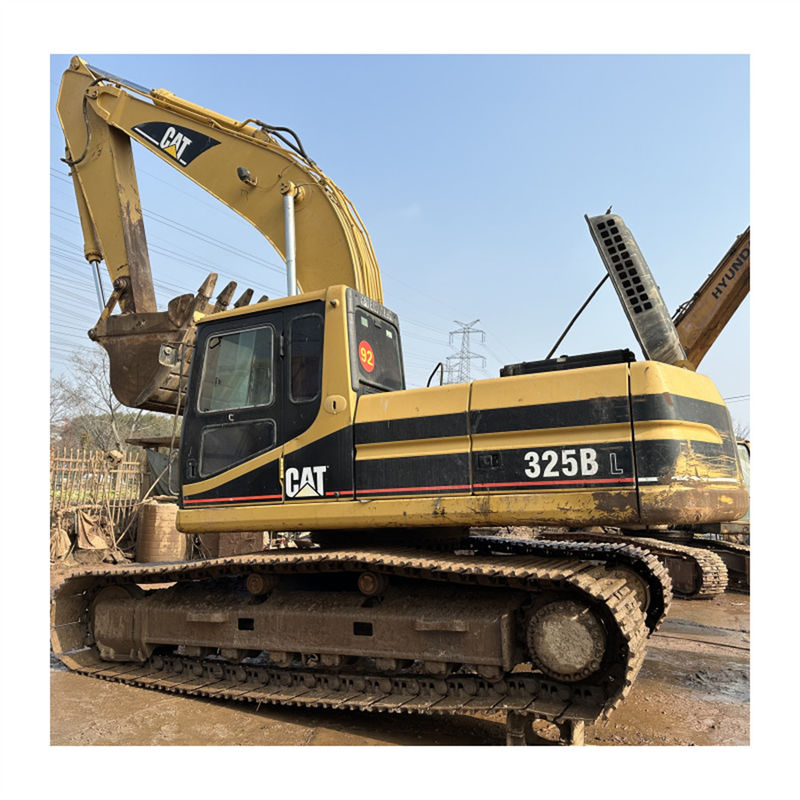 Excavadora Caterpillar CAT 325BL usada Excavadora hidráulica Crawler Excavadora Potente motor de injeção direta