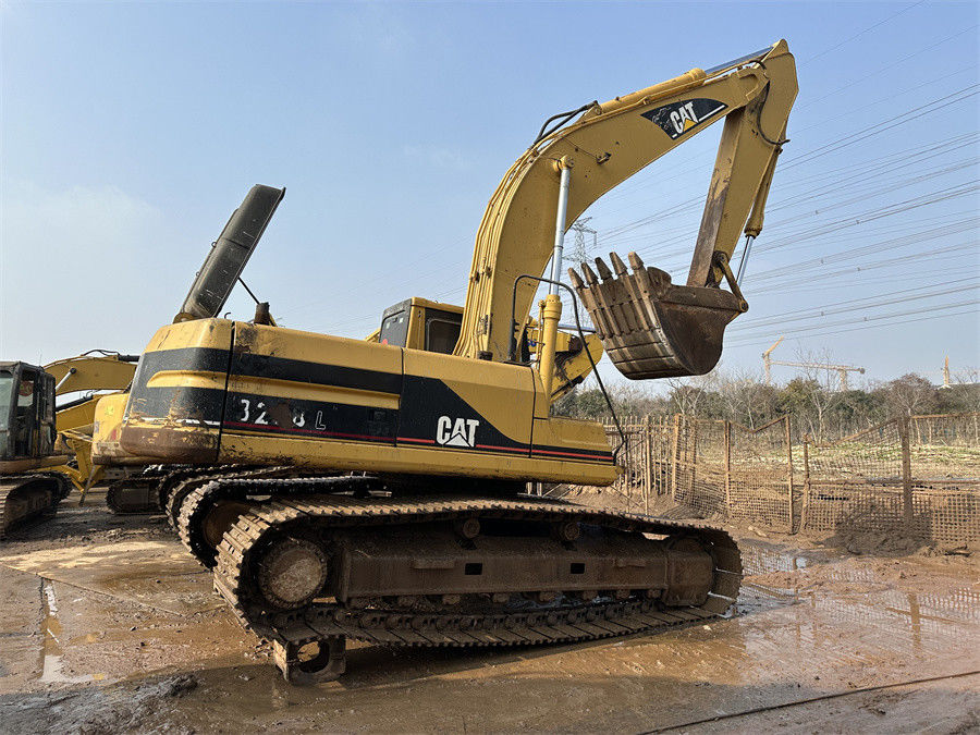 Excavadora Caterpillar CAT 325BL usada Excavadora hidráulica Crawler Excavadora Potente motor de injeção direta