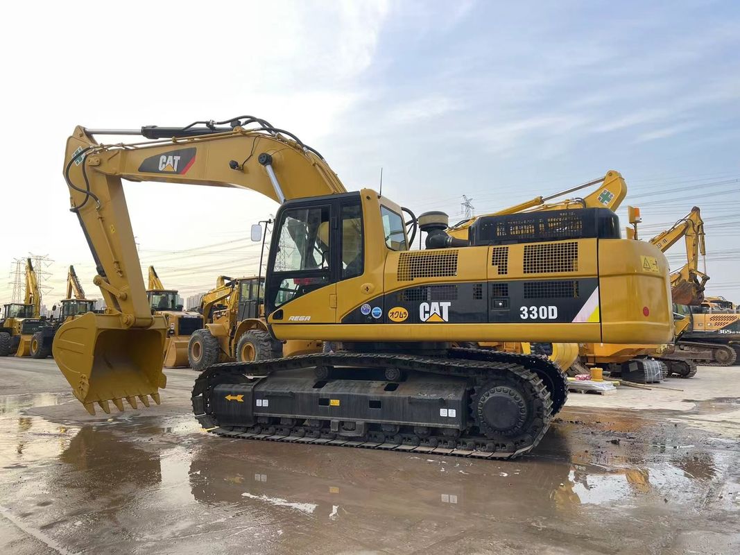 Excavadoras usadas larva 330D 30 toneladas grandes excavadoras de gato em boas condições