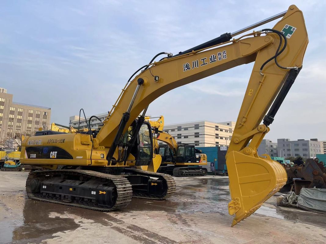 Excavadoras usadas larva 330D 30 toneladas grandes excavadoras de gato em boas condições