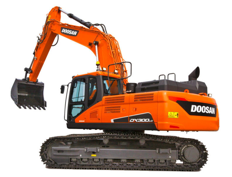 30 máquina escavadora do Backhoe de Doosan DX300LC 9C da máquina escavadora de Ton Hydraulic Used Large Crawler