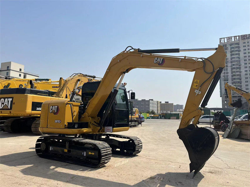 Excavadora mini CAT de 7 toneladas usadas 307E2 Caterpillar 305 306 307 Excavadoras de rastreamento