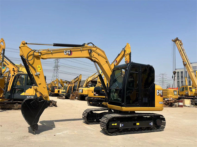Excavadora mini CAT de 7 toneladas usadas 307E2 Caterpillar 305 306 307 Excavadoras de rastreamento