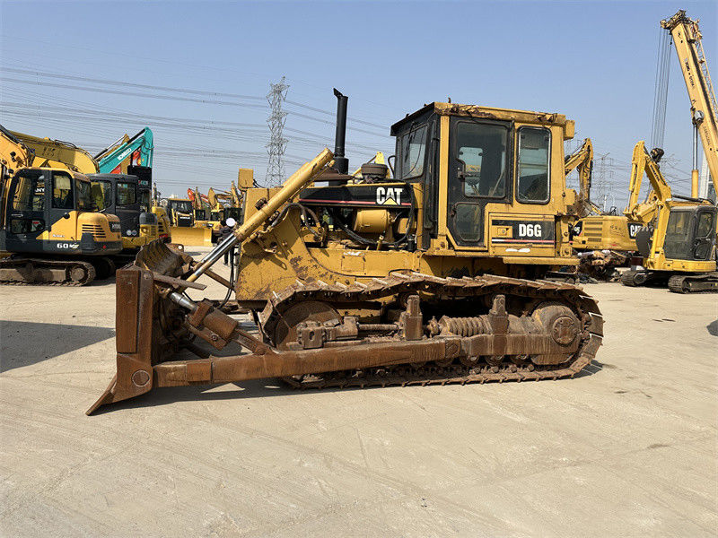Buldózer CAT D6G usado original Buldózer Caterpillar D3 D4 D7 usado em bom estado