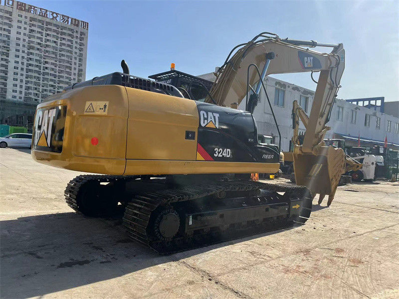 Excavadora CAT 324DL usada de 24 toneladas com motor C7