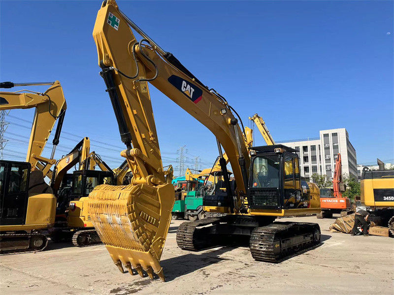 Excavadora CAT 324DL usada de 24 toneladas com motor C7