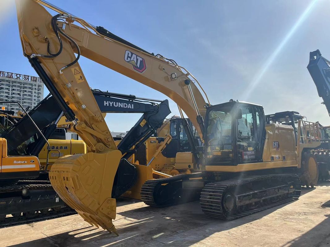 Excavadora Cat 320 original de seis cilindros com motor Cat C7.1 Excavadora Cat de tamanho médio