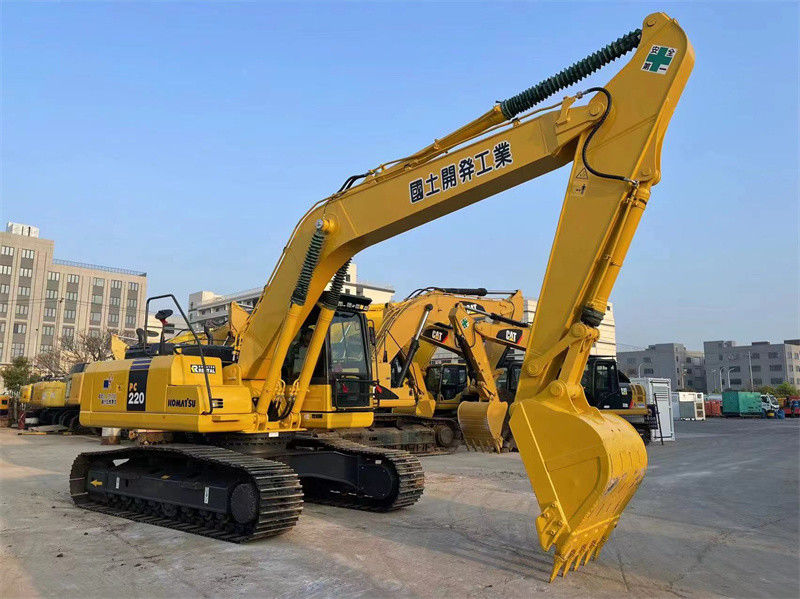 Excavadora japonesa usada de alta qualidade Komatsu PC220-8 Excavadora PC200 PC220 PC240