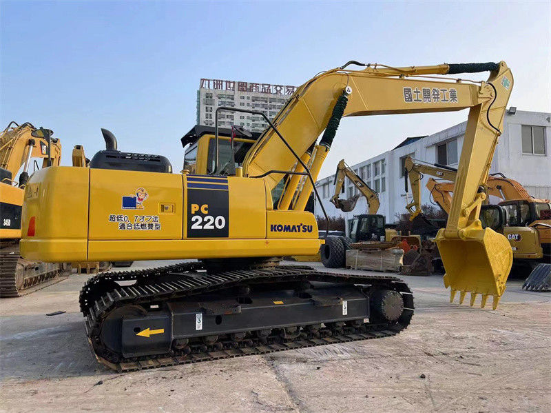 Excavadora japonesa usada de alta qualidade Komatsu PC220-8 Excavadora PC200 PC220 PC240