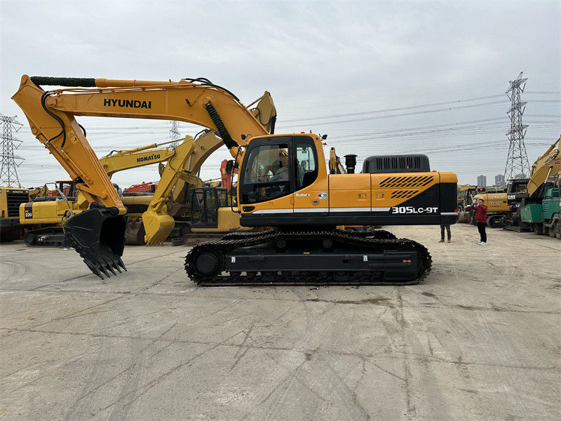 30 toneladas Usado Hyundai R305LC-9S Excavator Coreia Usado Hyundai 305 Mining Digger