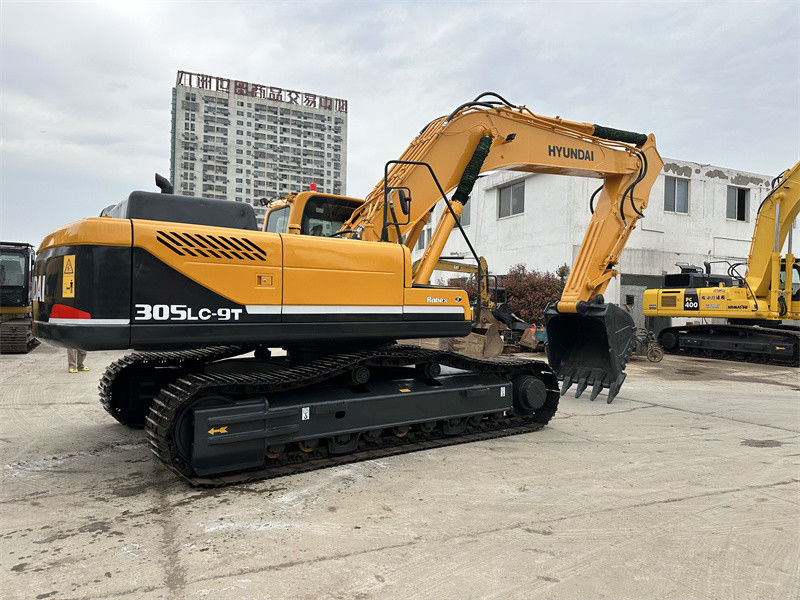 30 toneladas Usado Hyundai R305LC-9S Excavator Coreia Usado Hyundai 305 Mining Digger