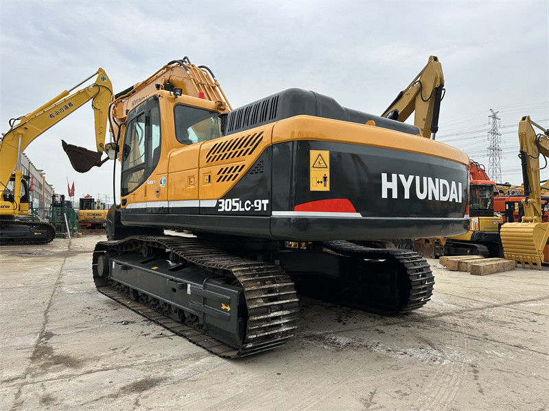 30 toneladas Usado Hyundai R305LC-9S Excavator Coreia Usado Hyundai 305 Mining Digger