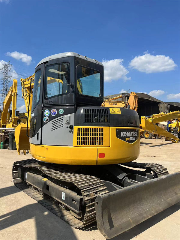 Excavadora original japonesa usada Komatsu PC78us Excavadora de rastreamento PC78US-6 Mini Excavadora