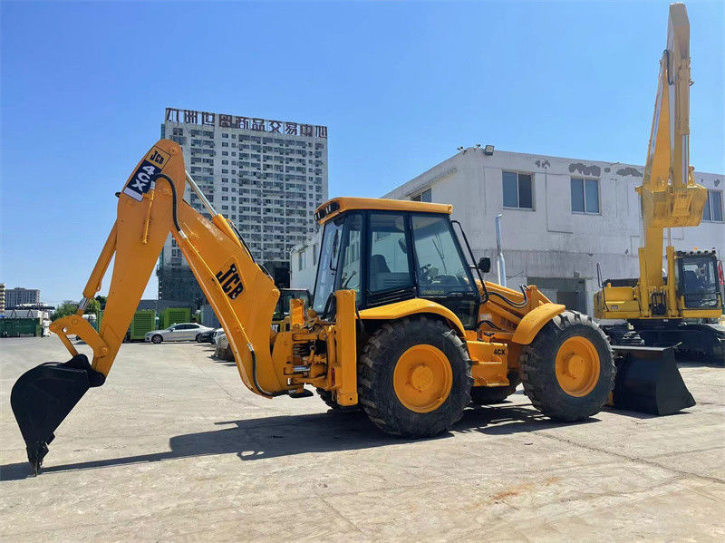 Origem EUA Carregador de retroescavadeira usado JCB 4CX Carregador de retroescavadeira de rodas JCB 4CX
