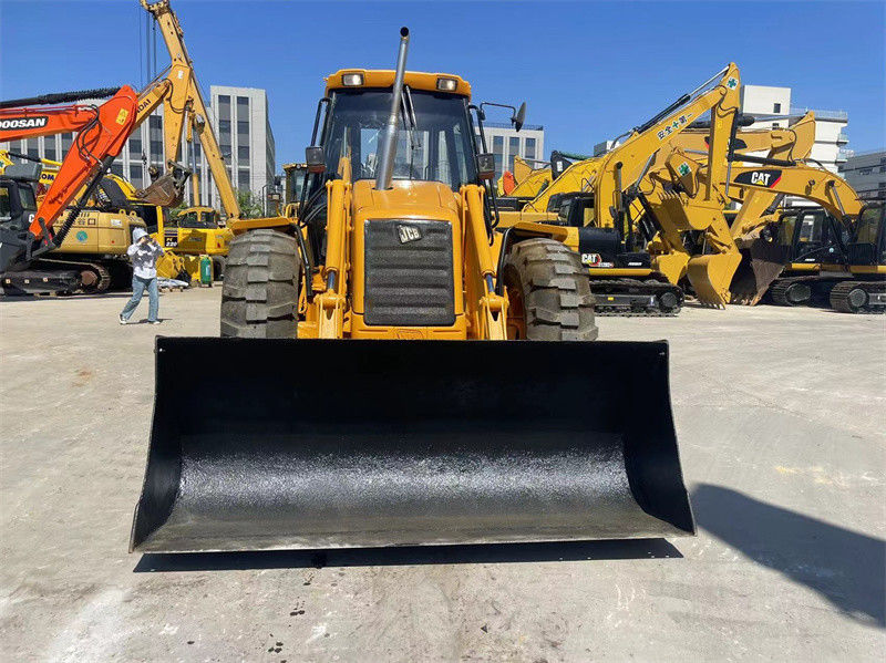 Origem EUA Carregador de retroescavadeira usado JCB 4CX Carregador de retroescavadeira de rodas JCB 4CX