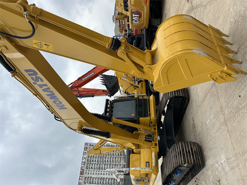 Excavadora japonesa usada Komatsu PC200-8 Excelente estado Excavadora hidráulica de tamanho médio