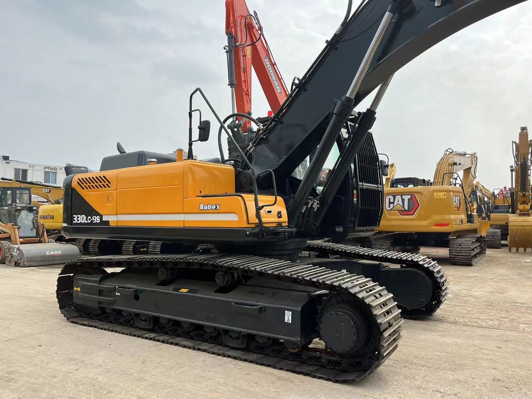 330LC-9S Excavadora usada 210 KW Potência do motor para operações suaves e rápidas