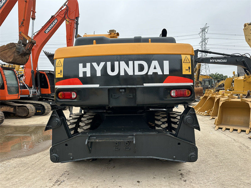 Refurbished Usado Hyundai R210W-9 Roda Excavator Usado Hyundai 21 Ton 210 Roda Excavator