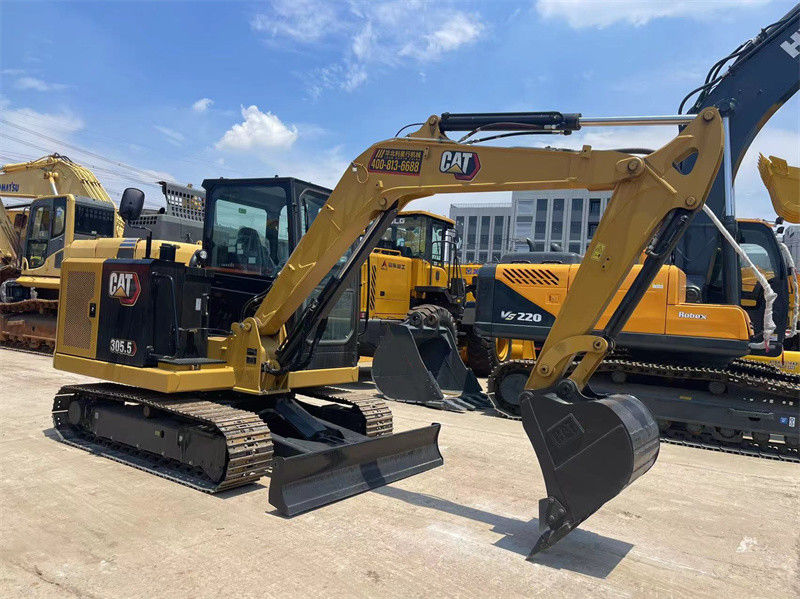 Novíssima CAT 305.5 5,5 toneladas Caterpillar 305.5 Mini Excavatores Crawler