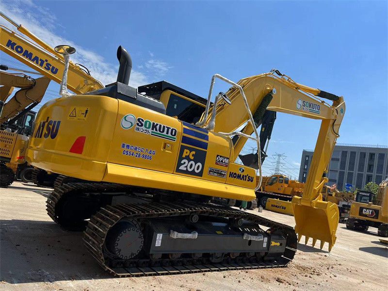 Barata 20 toneladas Excavadora japonesa usada Komatsu PC200-8 Excavadora Crawler PC200 PC220