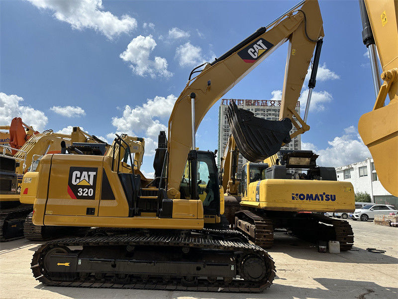 Usado CAT 320 Excavadora 6 cilindros C7.1 motor de segunda mão Caterpillar 320 escavadora