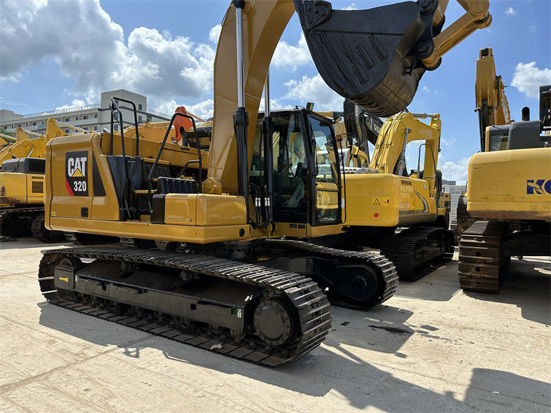 Usado CAT 320 Excavadora 6 cilindros C7.1 motor de segunda mão Caterpillar 320 escavadora