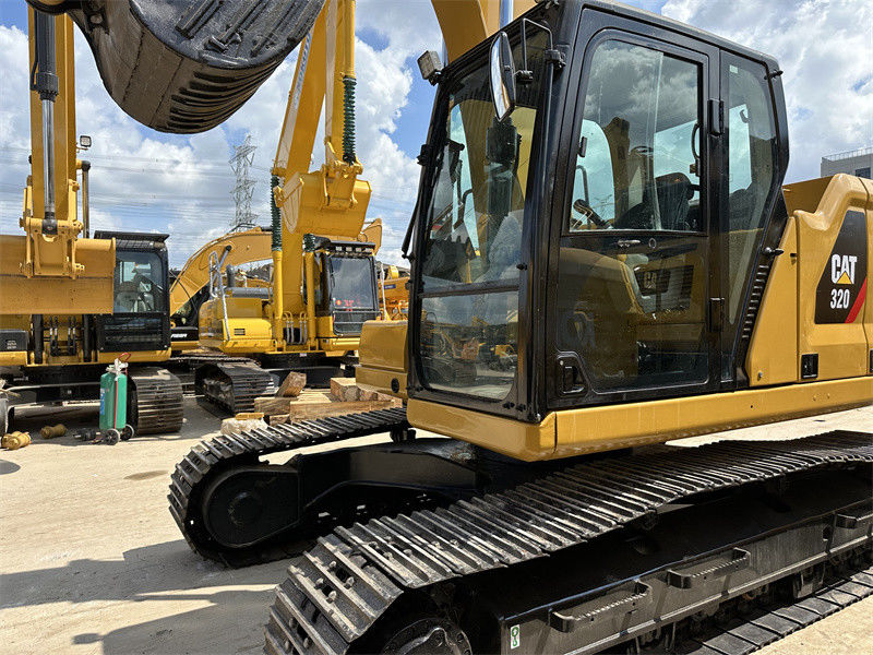 Usado CAT 320 Excavadora 6 cilindros C7.1 motor de segunda mão Caterpillar 320 escavadora