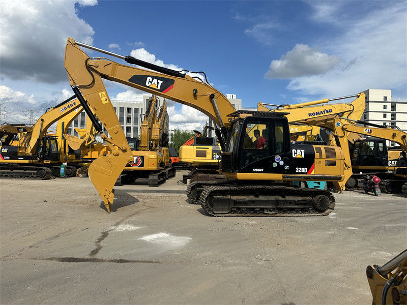 Excavadoras usadas Cat 320D Excavadoras usadas com capacidade de balde de 1 M3
