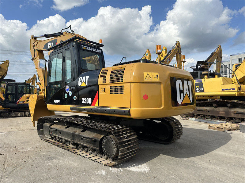 Excavadoras usadas Cat 320D Excavadoras usadas com capacidade de balde de 1 M3