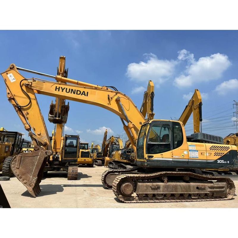 Potente 30Tons Cor Original Hyundai R305LC Excavator Pesado
