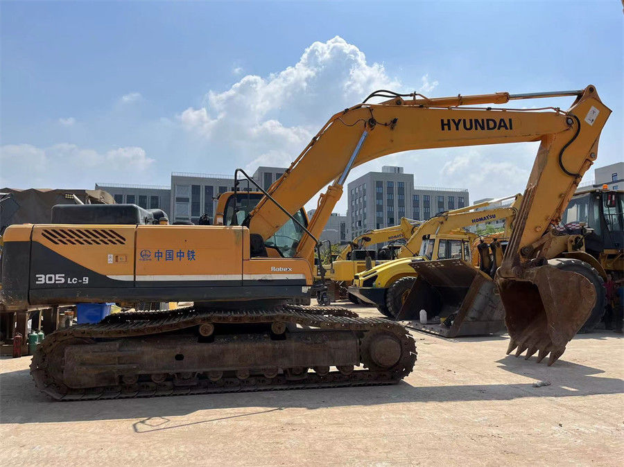Potente 30Tons Cor Original Hyundai R305LC Excavator Pesado