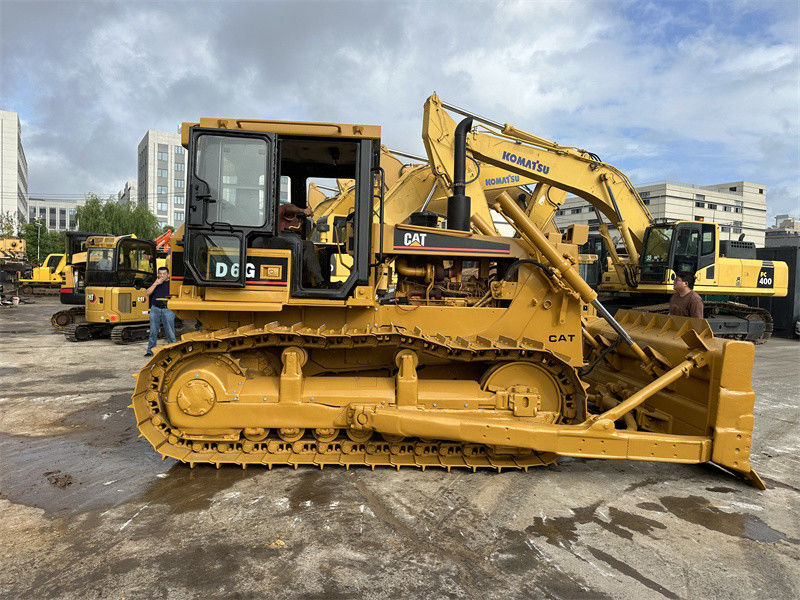 Repintura Usado CAT D6G Bulldozer Usado Caterpillar D3C D5B D6 Dozer em boas condições