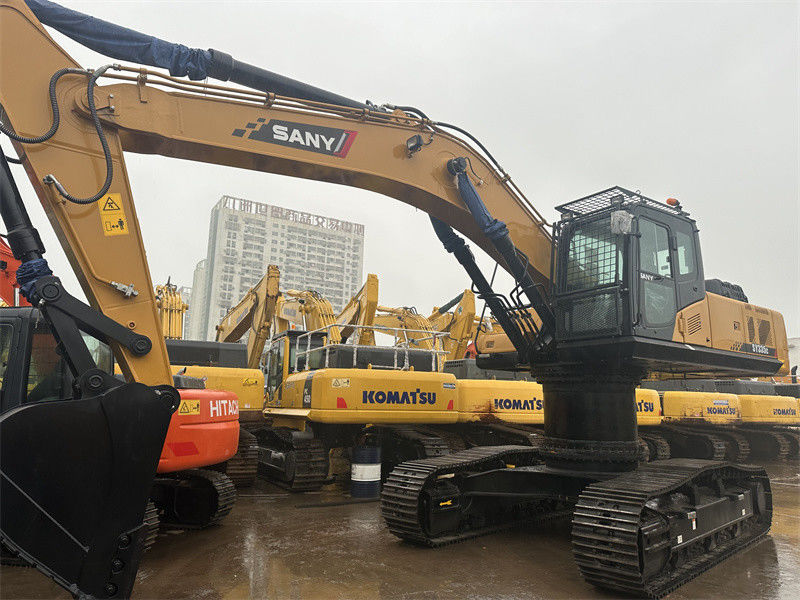 Nova China Sany Sy335C escavadeira chassi elevado 33 toneladas escavadeiras