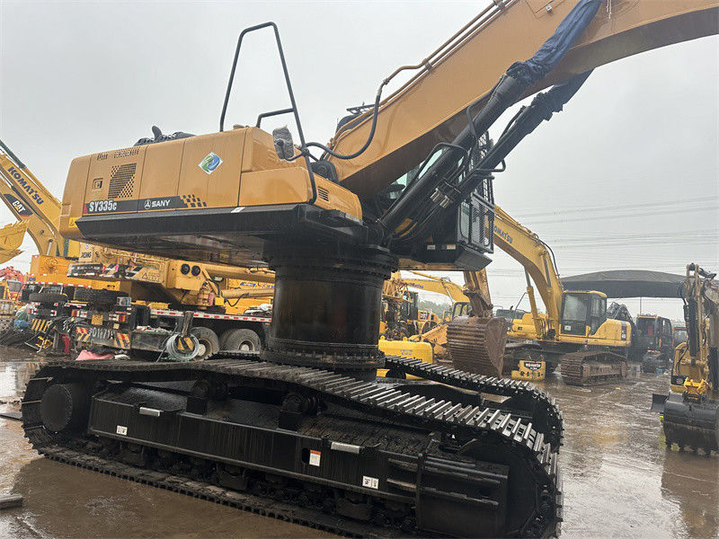 Nova China Sany Sy335C escavadeira chassi elevado 33 toneladas escavadeiras