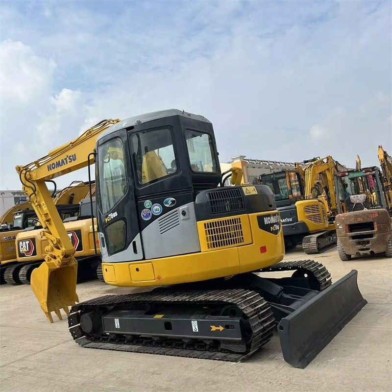 7.8 toneladas Japão Usado Komatsu PC78us Excavadora Crawler PC78US-6 Mini Digger