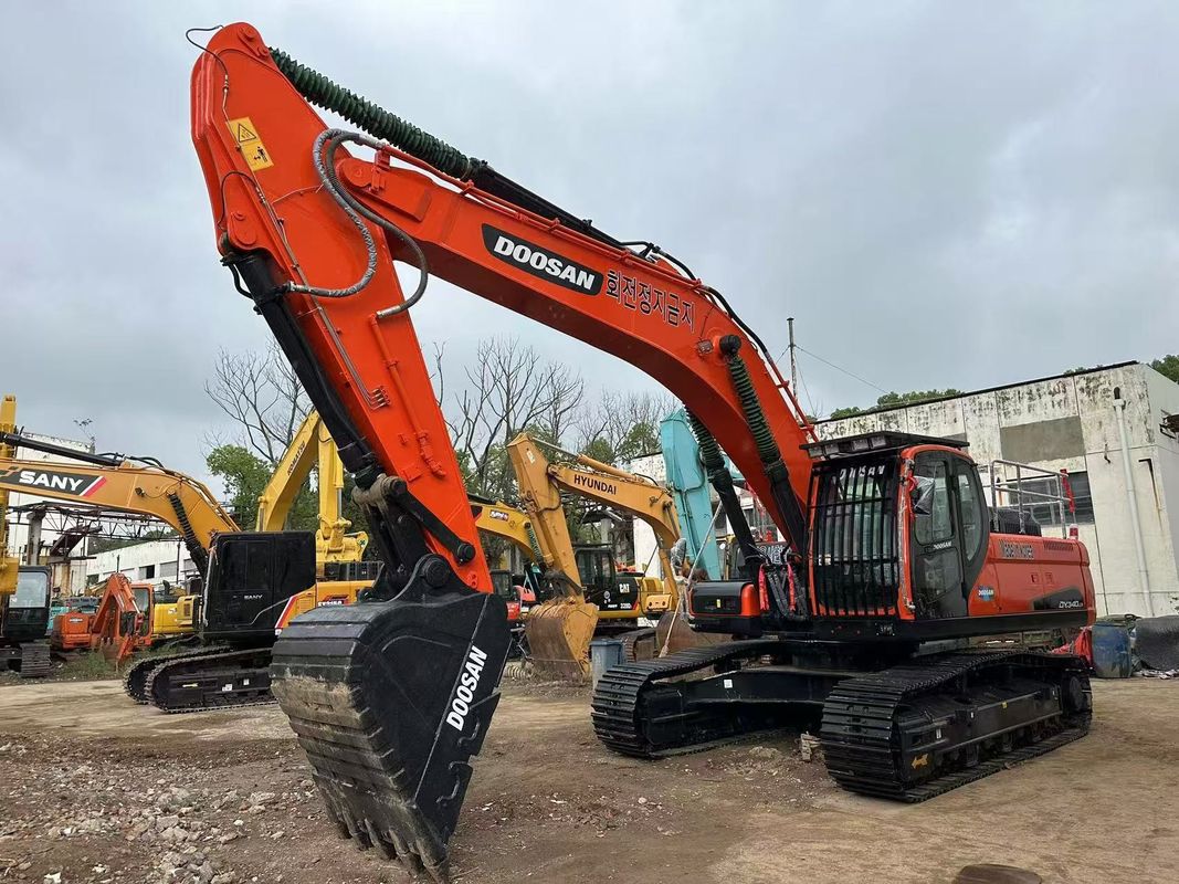 34 toneladas Excavadora usada Doosan DX340LCA Excavadora de segunda mão Doosan DX340 Crawler
