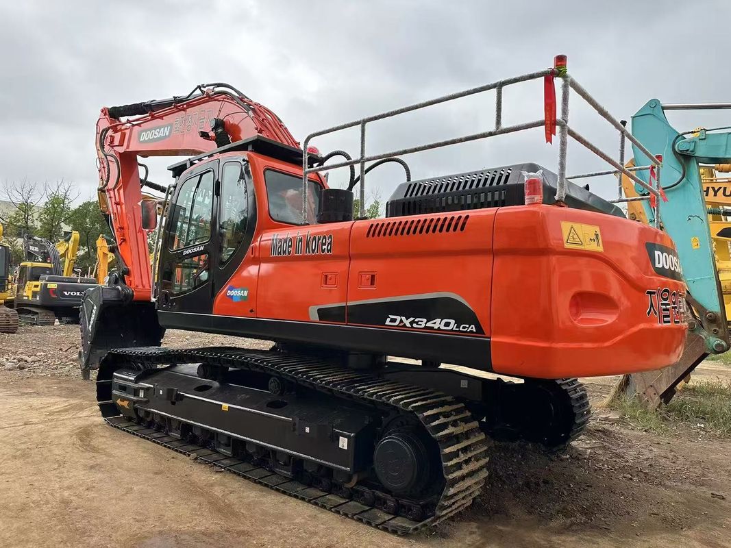 34 toneladas Excavadora usada Doosan DX340LCA Excavadora de segunda mão Doosan DX340 Crawler