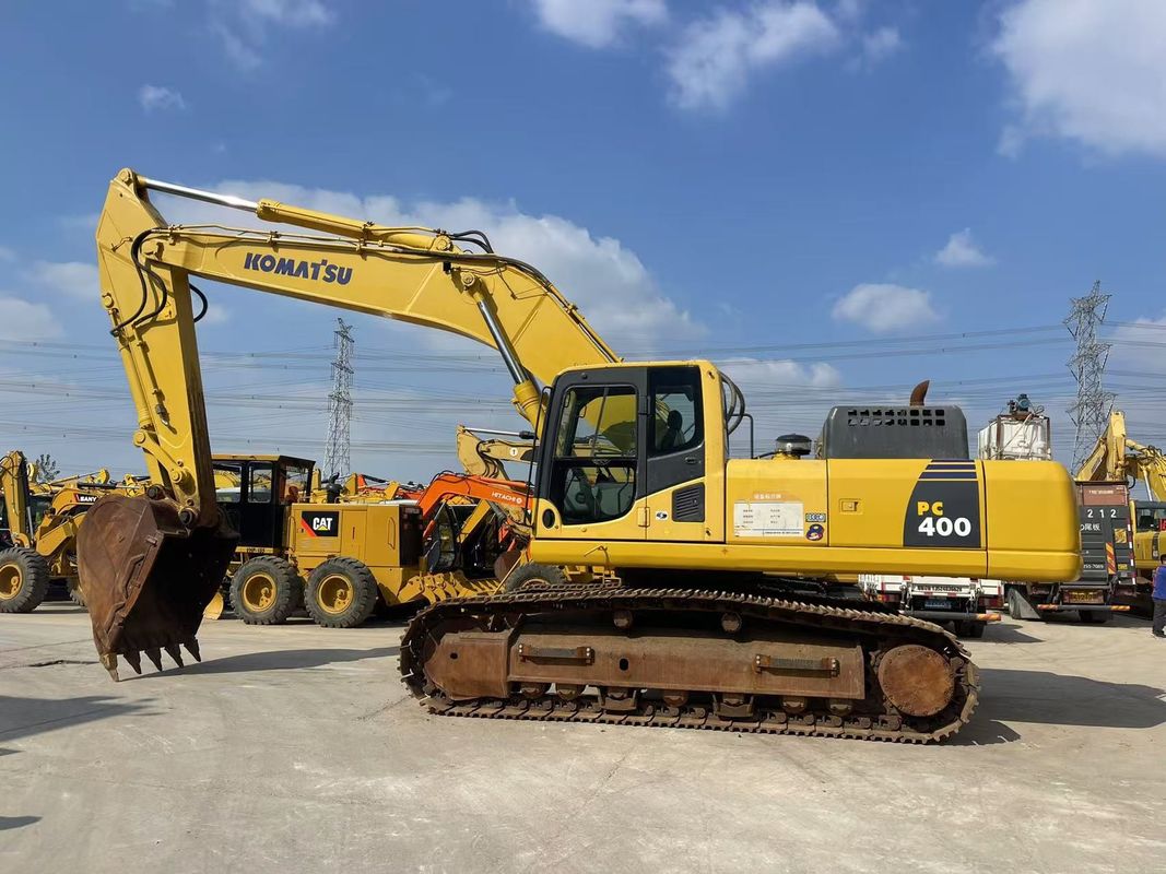 Japão Original Usado Komatsu PC400-8 Grande escavadeira de 40 toneladas Komatsu PC400 escavadora