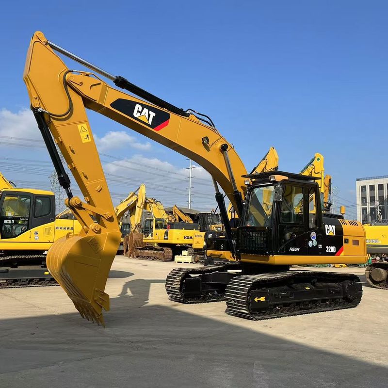 20 toneladas CAT 320D Excavadora Excelente Condição Tamanho Médio Para Construção de Minas